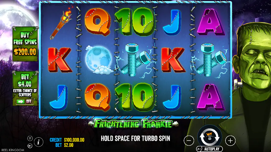 Captura del juego Frightening Frankie
