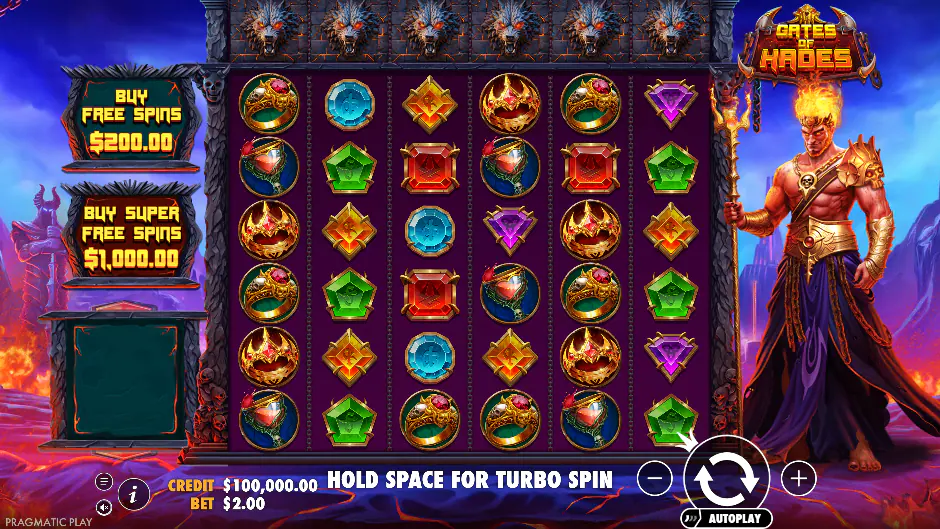 Captura del juego Gates of Hades