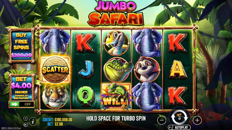 Captura del juego Jumbo Safari
