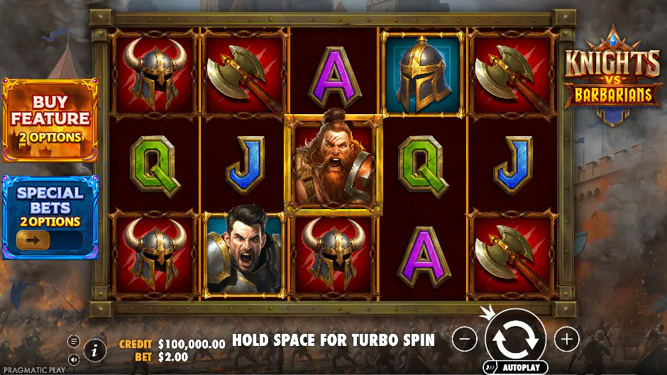 Captura del juego Knights vs Barbarians