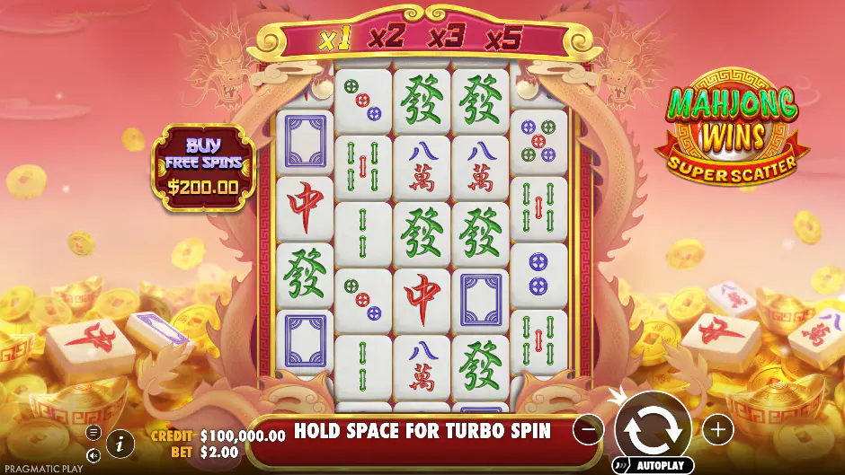 Captura del juego Mahjong Wins Super Scatter